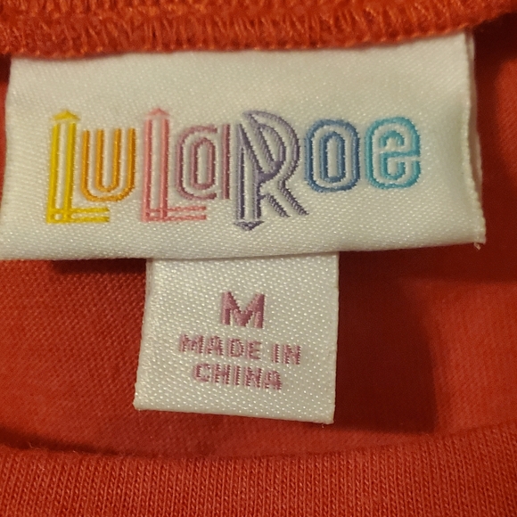 Lularoe Cotton Tee size Medium - Picture 2 of 2